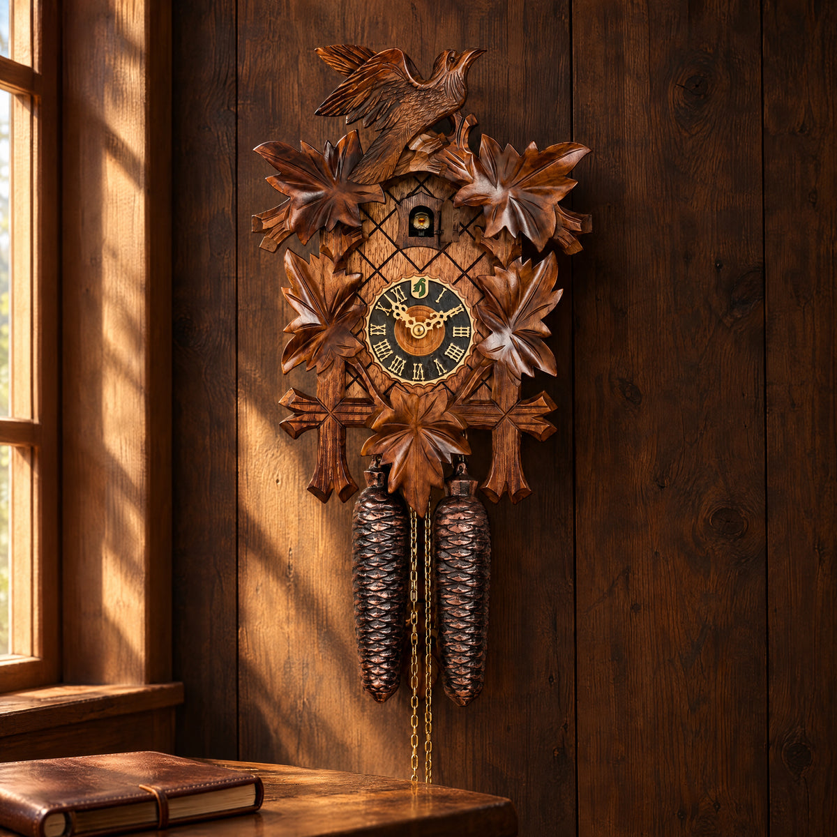 carved cuckoo clocks Image