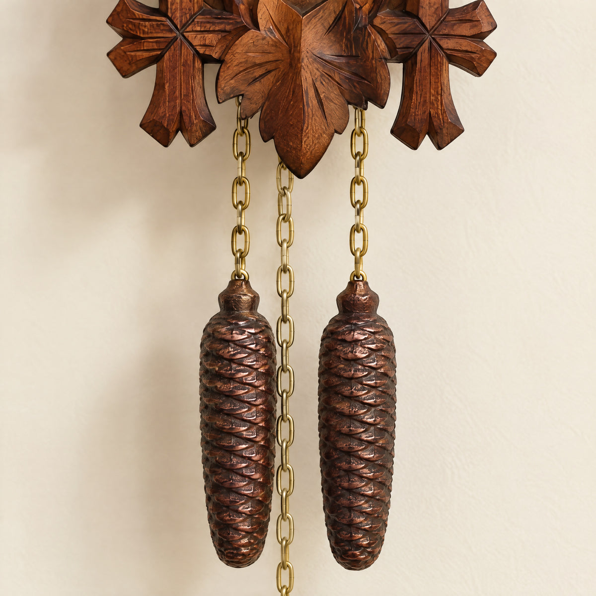 Replacement Chain for 8-Day Cuckoo Clocks, three-quarter view